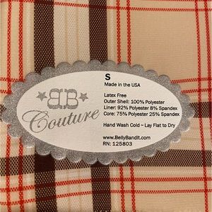 Belly Band Couture postpartum band.  Maternity. Girdle